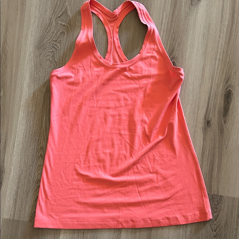 Lululemon Coral Racerback Tank Top 10